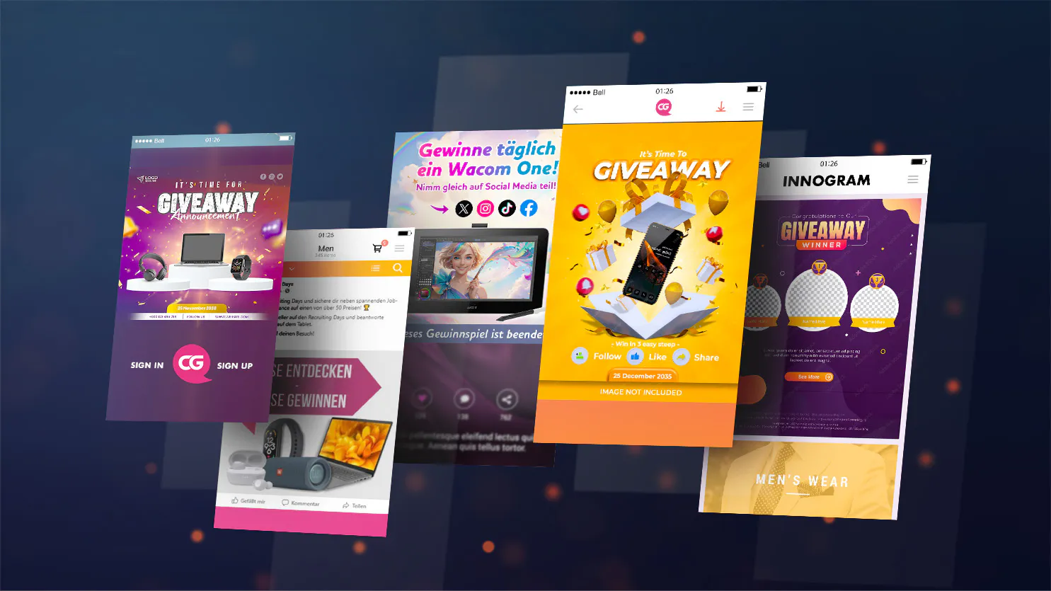 Newsletter und Social Media Content